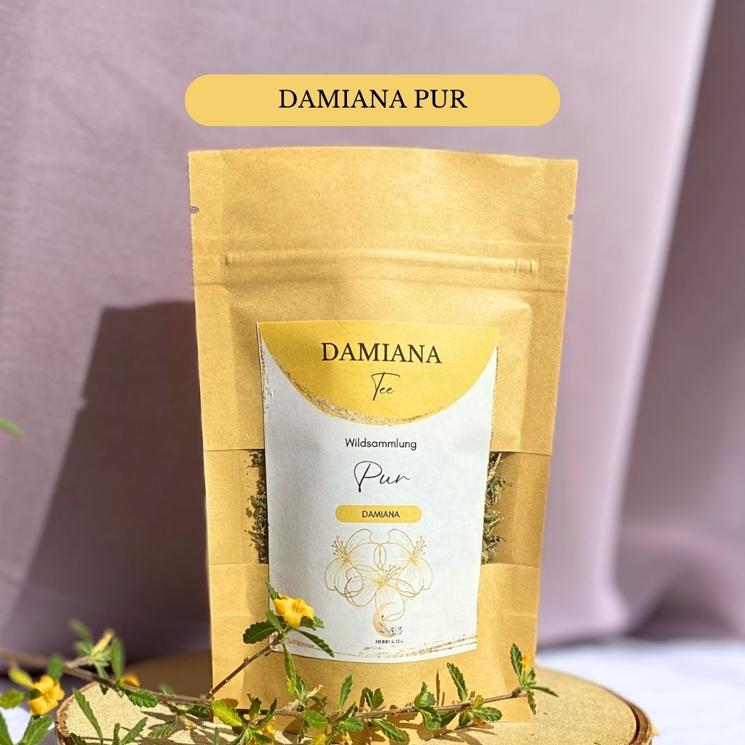 Damiana Pur - Tee / 100 % Natürlich / Turnera diffusa / Aphrodisiakum