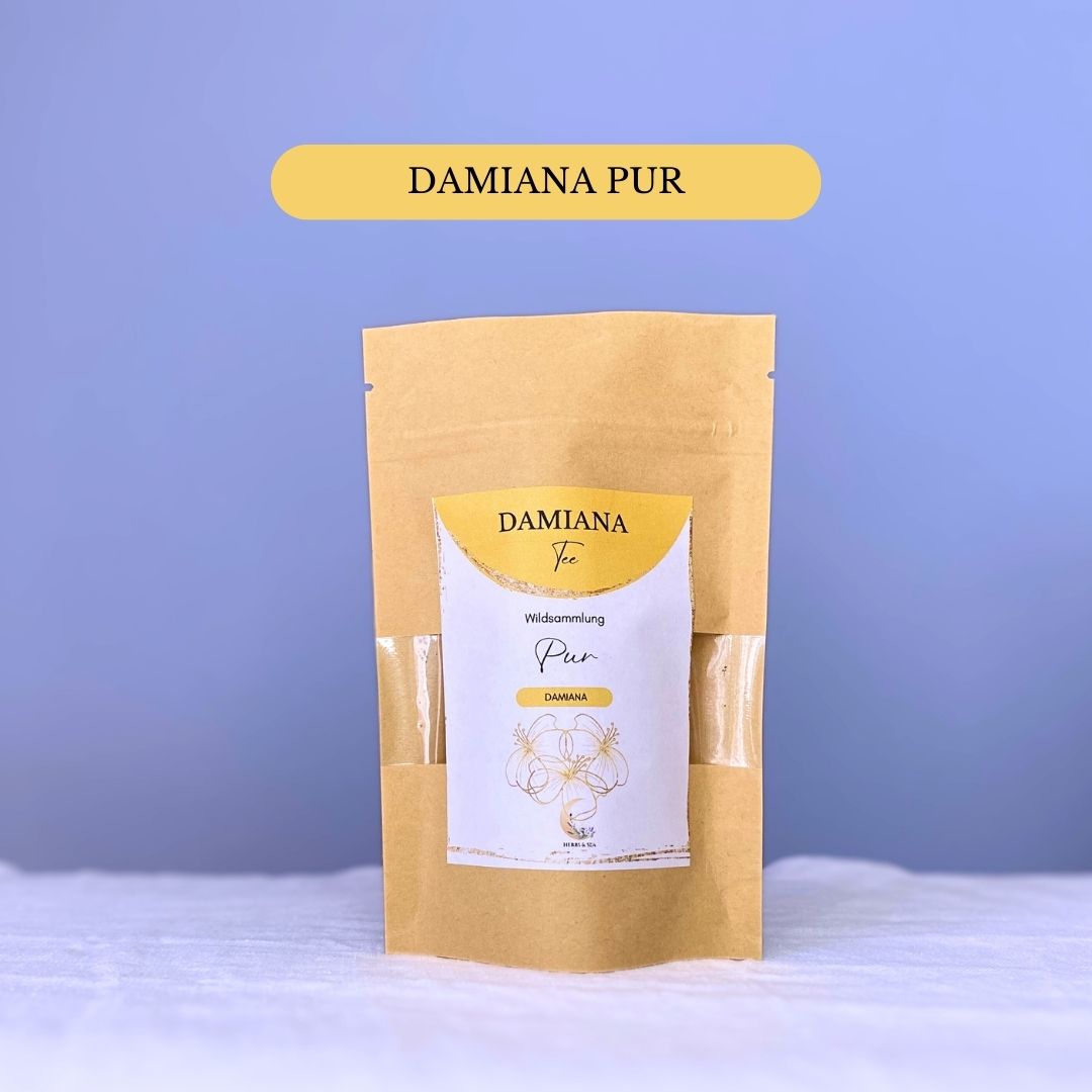 Damiana Pur - Tee / 100 % Natürlich / Turnera diffusa / Aphrodisiakum